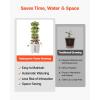 VEVOR Hydroponic Tower, 30 Pods 6 Tiers Hydroponics Growing System Kit with App Control, Vertical Home Garden with 20L Water Tank & Pump, Planter Germination Kit for Indoor Herbs, Fruits, Vegetables