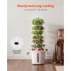 VEVOR Hydroponic Tower, 30 Pods 6 Tiers Hydroponics Growing System Kit with App Control, Vertical Home Garden with 20L Water Tank & Pump, Planter Germination Kit for Indoor Herbs, Fruits, Vegetables