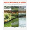 VEVOR Metal Landscape Edging, 8 Packs 72 in Rust-Resistant Aluminum Alloy Landscape Edging, Bendable Garden Edging Border, Heavy Duty Lawn Edging Fence for Flower Bed Yard Pathway(10 Packs 60 in)
