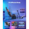 VEVOR Racing Wheel Stand, Heavy-Duty Simulator Cockpit Steering Stand with Dual-Rail Dual-Arm, Fit Logitech G25,G27,G29,G920,G923, Thrustmaster T300RS,TX F458,T500RS,T3PA-PRO (F1/GT) and CSR Pedals(Single-Track Arm Cockpit)