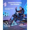 VEVOR Racing Wheel Stand, Heavy-Duty Simulator Cockpit Steering Stand with Dual-Rail Dual-Arm, Fit Logitech G25,G27,G29,G920,G923, Thrustmaster T300RS,TX F458,T500RS,T3PA-PRO (F1/GT) and CSR Pedals(X-shaped lite)