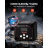 VEVOR Split Charge Relay Kit, 6mtr 12V, Automatic Dual Battery Isolator Kit with 140AMP Voltage Sense Relay VSR, Compatible with RV Marine Car Vehicle Truck Caravan Camper Yacht ATV UTV Boats Workshop(140 AMP Isolator for Lithium)