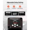 VEVOR Split Charge Relay Kit, 6mtr 12V, Automatic Dual Battery Isolator Kit with 140AMP Voltage Sense Relay VSR, Compatible with RV Marine Car Vehicle Truck Caravan Camper Yacht ATV UTV Boats Workshop(140 AMP Kit for Lithium)