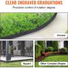 VEVOR Steel Landscape Edging, 5 Packs 39 x 5 in Rust-Resistant Metal Landscape Edging, Bendable Garden Edging Border, Heavy Duty Lawn Edging, Easy-to-Install, Flower Bed Yard Pathway Divider Dark Gray(39″ L x 5″ H)