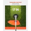 VEVOR String Trimmer, 26cc 2 in 1 Weed Eater, 17″ Grass Trimmer with 10″ Brush Cutter, Weed Eater Gas Powered Shoulder Strap & 3T Blade, 2-Stroke Weed Wacker Gas for Quick Grass Cleaning(52 CC)