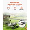 VEVOR Tow Behind Dethatcher, 48-inch Tow Dethatcher with 24 Spring Steel Tines, Lawn Dethatcher Rake for ATV or Mower, Tow Behind Lawn Rake with Lift Handle for Garden Farm Grass(40″ Tow Behind Dethatcher)