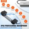 VEVOR Ultrasonic Mist Maker 12 Head, 9000mL/H Ultrasonic Fogger, Mist Maker with 300W IP67 Waterproof Power Supply, Buoy, Replacement Discs, for Pond, Garden, Rockery, Greenhouse, Halloween Decoration(10 Head)