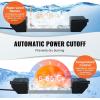 VEVOR Ultrasonic Mist Maker 12 Head, 9000mL/H Ultrasonic Fogger, Mist Maker with 300W IP67 Waterproof Power Supply, Buoy, Replacement Discs, for Pond, Garden, Rockery, Greenhouse, Halloween Decoration(12 Head)