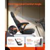 VEVOR Universal Forklift Seat, Tractor Seat with Adjustable Back, Armrest, Headrest & Safety Belt, Secure Tractor Seat with Micro Switch, Ergonomic Lawnmower Seat for Skid Loader Bulldozer