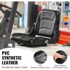 VEVOR Universal Tracor Seat, Lawn Mower Seat with Micro Switch and Drainage Holes, 6.3-11.8 inch Extended Slot Tractor Seat for Tractor Loader Excavator(2023New Nude Style)