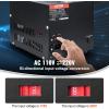 VEVOR Voltage Converter Transformer, 2000W, Heavy Duty Step Up/Down Transformer, Convert from 110 Volt to 220 Volt and from 220 Volt to 110 Volt, with US Outlet EU Outlet 5V USB Port, CE Certified(2000W)