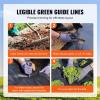 VEVOR Weed Barrier Fabric Heavy Duty, 1.4x50FT 3.2oz Landscape Fabric, Woven Weed Blocker Fabrics, Garden Fabrics Weeds Barrier, Weeds Control Ground Cover, Geotextile Webbing, Gardening Mat, Black(4FT*100FT-3.2OZ)