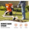 VEVOR Wood Chipper Shredder Mulcher, 7HP Heavy Duty Gas Powered Engine, 2” Max Diameter 212cc 4.1 kW, 4-Stroke 3-in-1 Woodchipper, Fast Chipping Chopping for Forestry, Gardens, EPA Certified(Wood Chipper Vacuum Kit)