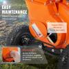 VEVOR Wood Chipper Shredder Mulcher, 7HP Heavy Duty Gas Powered Engine, 2” Max Diameter 212cc 4.1 kW, 4-Stroke 3-in-1 Woodchipper, Fast Chipping Chopping for Forestry, Gardens, EPA Certified(7HP Wood Chipper)