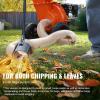 VEVOR Wood Chipper Shredder Mulcher, 7HP Heavy Duty Gas Powered Engine, 2” Max Diameter 212cc 4.1 kW, 4-Stroke 3-in-1 Woodchipper, Fast Chipping Chopping for Forestry, Gardens, EPA Certified(Wood Chipper Vacuum Kit)