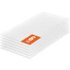 VEVOR 24 Pack Polycarbonate Greenhouse Panels, 2′ X 4′ X 0.16” Roof Panels Sheets, Waterproof UV Protected Corrugated Plastic Roofing, Impact Resistance Clear Roofing Sheets for Greenhouse/Garden(6PCS / 4FT * 2FT * 0.16IN)