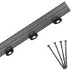 VEVOR Metal Landscape Edging, 8 Packs 72 in Rust-Resistant Aluminum Alloy Landscape Edging, Bendable Garden Edging Border, Heavy Duty Lawn Edging Fence for Flower Bed Yard Pathway(10 Packs 60 in)