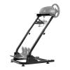 VEVOR Racing Wheel Stand, Heavy-Duty Simulator Cockpit Steering Stand with Dual-Rail Dual-Arm, Fit Logitech G25,G27,G29,G920,G923, Thrustmaster T300RS,TX F458,T500RS,T3PA-PRO (F1/GT) and CSR Pedals(L-shaped lite)