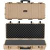 VEVOR Rifle Case, Rifle Hard Case with 4 Layers Fully-protective Foams, Lockable Hard Gun Case with Wheels, IP67 Waterproof & Crushproof, for Rifles or Shotguns(Khaki)
