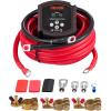 VEVOR Split Charge Relay Kit, 6mtr 12V, Automatic Dual Battery Isolator Kit with 140AMP Voltage Sense Relay VSR, Compatible with RV Marine Car Vehicle Truck Caravan Camper Yacht ATV UTV Boats Workshop(300 AMP Kit for Lithium)