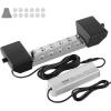 VEVOR Ultrasonic Mist Maker 12 Head, 9000mL/H Ultrasonic Fogger, Mist Maker with 300W IP67 Waterproof Power Supply, Buoy, Replacement Discs, for Pond, Garden, Rockery, Greenhouse, Halloween Decoration(12 Head)