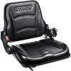 VEVOR Universal Tracor Seat, Lawn Mower Seat with Micro Switch and Drainage Holes, 6.3-11.8 inch Extended Slot Tractor Seat for Tractor Loader Excavator(2023New with Belt)