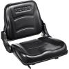 VEVOR Universal Tracor Seat, Lawn Mower Seat with Micro Switch and Drainage Holes, 6.3-11.8 inch Extended Slot Tractor Seat for Tractor Loader Excavator(2023New Nude Style)