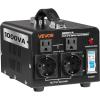 VEVOR Voltage Converter Transformer, 2000W, Heavy Duty Step Up/Down Transformer, Convert from 110 Volt to 220 Volt and from 220 Volt to 110 Volt, with US Outlet EU Outlet 5V USB Port, CE Certified(1000W)