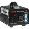 VEVOR Voltage Converter Transformer, 2000W, Heavy Duty Step Up/Down Transformer, Convert from 110 Volt to 220 Volt and from 220 Volt to 110 Volt, with US Outlet EU Outlet 5V USB Port, CE Certified(500W)