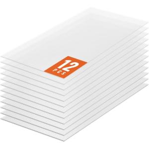 VEVOR 24 Pack Polycarbonate Greenhouse Panels, 2′ X 4′ X 0.16” Roof Panels Sheets, Waterproof UV Protected Corrugated Plastic Roofing, Impact Resistance Clear Roofing Sheets for Greenhouse/Garden(12PCS / 4FT * 2FT * 0.24IN)