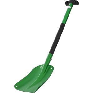 VEVOR Snow Shovel for Driveway, 16 in Wide Aluminum Alloy Snow Shovel, Non Slip Grip, Large Capacity Snowplow Shovels, Detachable & Lightweight Snows Removal Tool for Garden Car Camping Outdoors(Green)