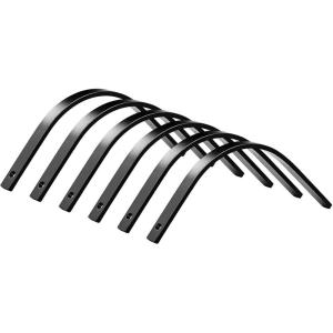 VEVOR Tow Behind Dethatcher, 48-inch Tow Dethatcher with 24 Spring Steel Tines, Lawn Dethatcher Rake for ATV or Mower, Tow Behind Lawn Rake with Lift Handle for Garden Farm Grass(6 Packs Landscape Rake Tines)