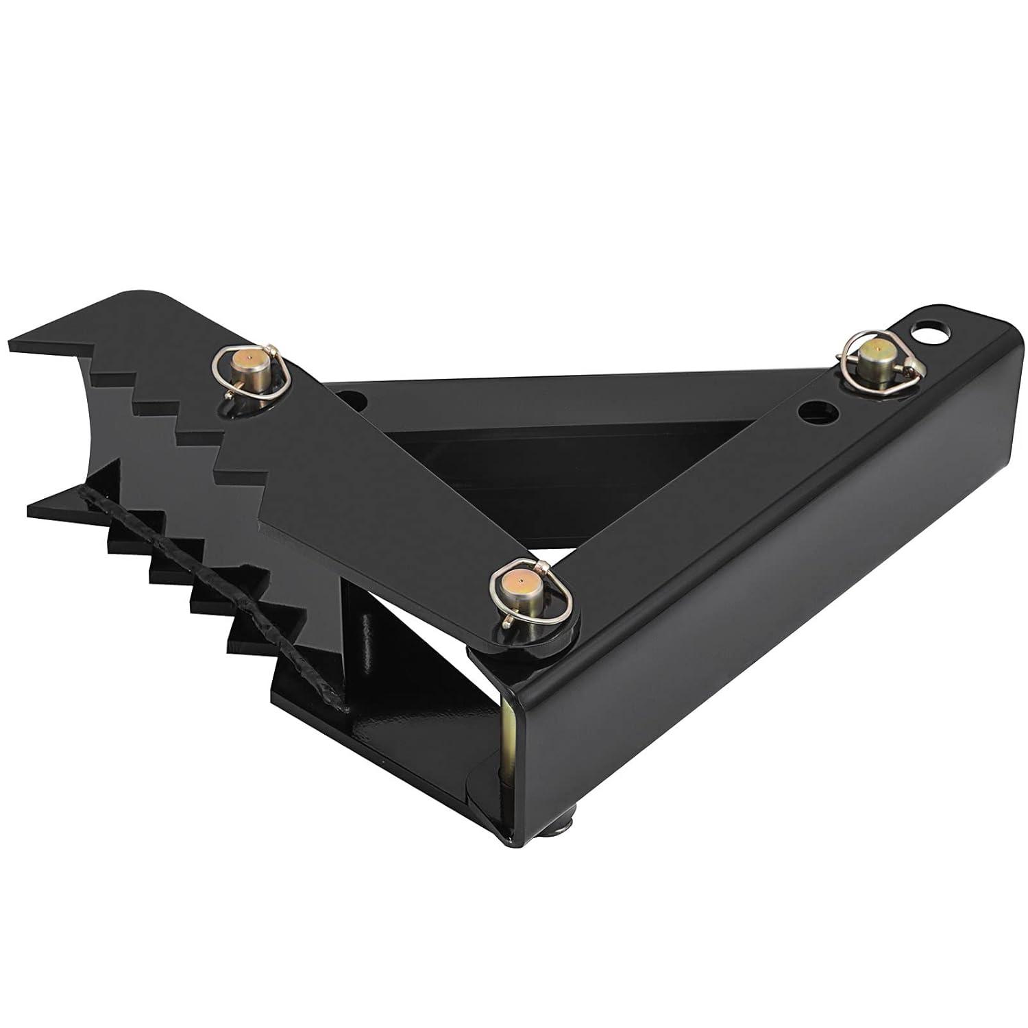 image:image18 inch Backhoe Excavator Thumb Attachments Weld On Adjustable Boom Tractor Excavator 12Inch Teeth Thick Steel Plate Assembly 12MM BoltOn Design18inch