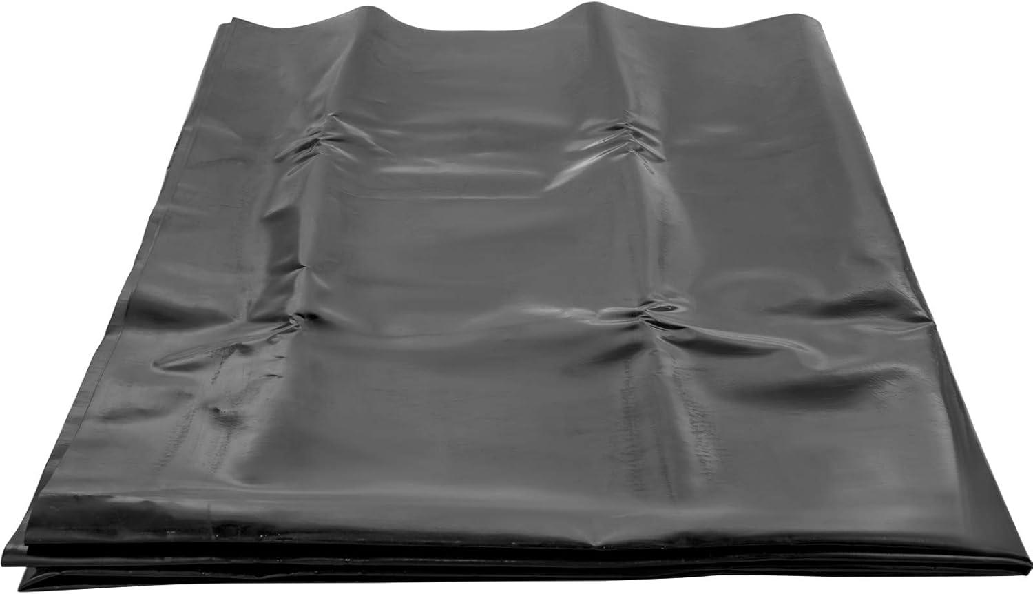 image:imageVEVOR 10 x 13 ft Pond Liner 20 Mil Thickness Pliable amp Durable LLDPE Material Easy Cutting Underlayment for Fish or KoiWaterfall Fountains Water Gardens Black15 x 20 ft