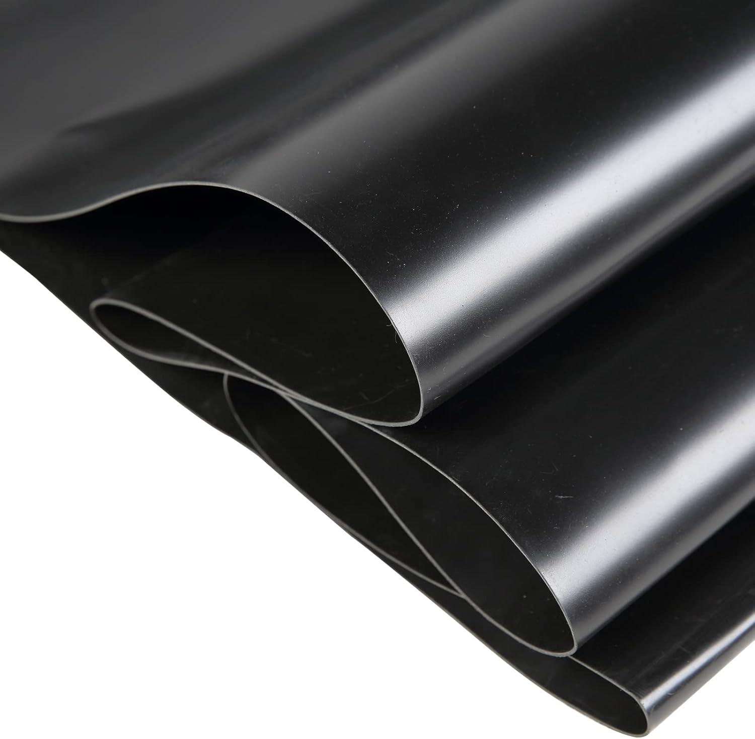 image:imageVEVOR 10 x 13 ft Pond Liner 20 Mil Thickness Pliable amp Durable LLDPE Material Easy Cutting Underlayment for Fish or KoiWaterfall Fountains Water Gardens Black10 x 13 ft
