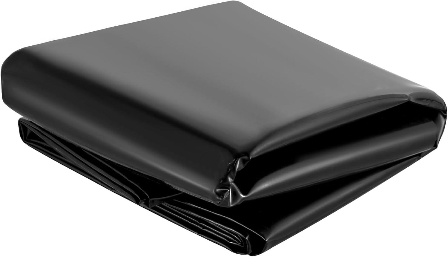 image:imageVEVOR 10 x 13 ft Pond Liner 20 Mil Thickness Pliable amp Durable LLDPE Material Easy Cutting Underlayment for Fish or KoiWaterfall Fountains Water Gardens Black15 x 20 ft