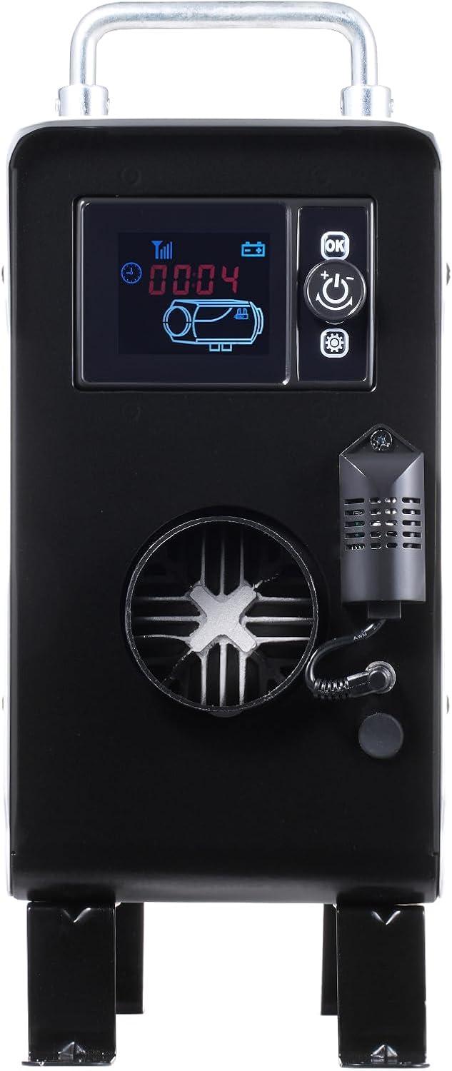 image:imageVEVOR Diesel Heater 8KW DC 12V24V All in One Portable Diesel Air Heater with Remote Control and LCD Screen Fast Heating Low Noise 11 Gal Fuel Tank for Trucks Vans RVs Campers and GaragesWhite