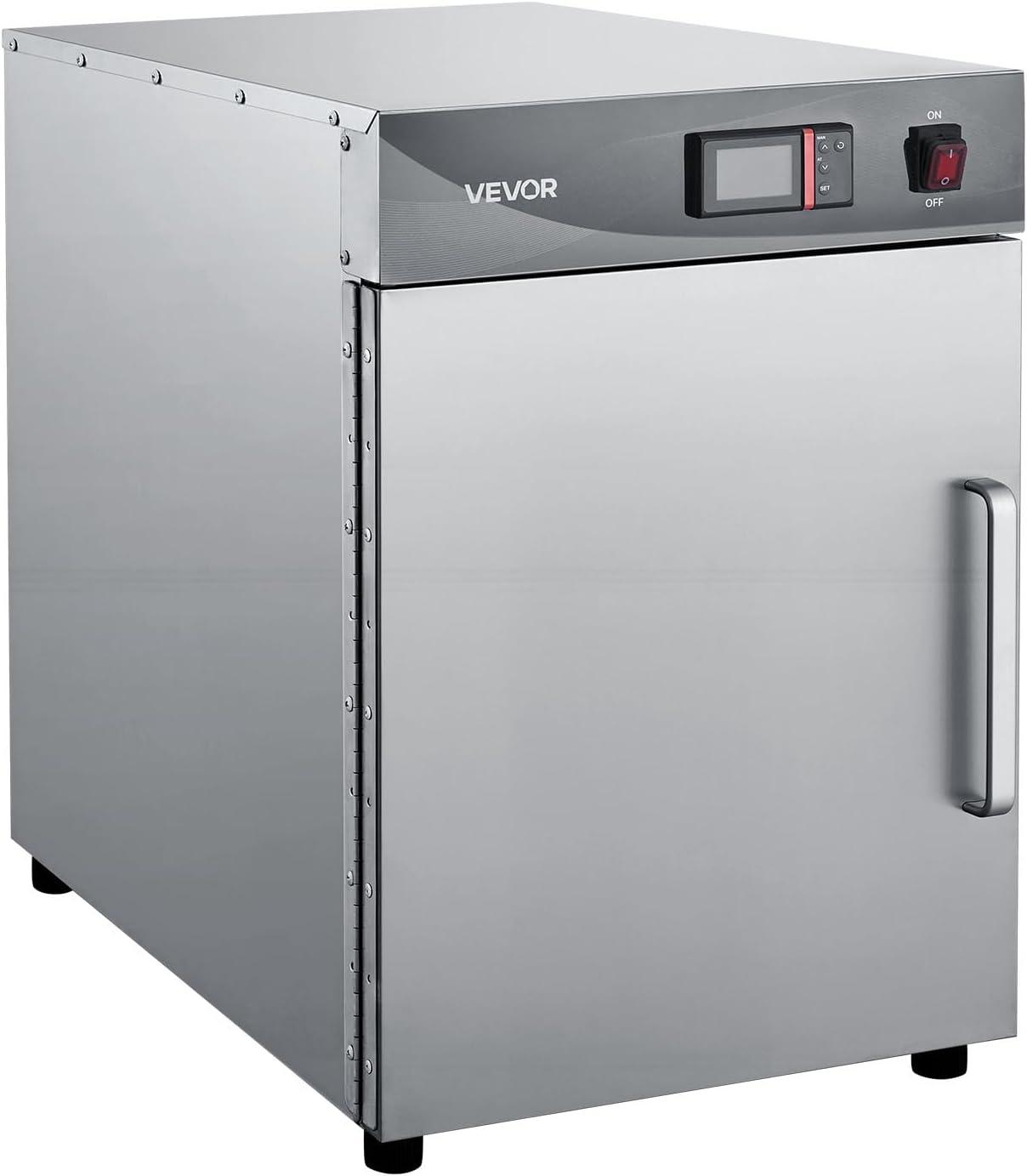 image:imageVEVOR Electric Hot Box Food Warmer 5Tier Commercial Warming Cabinet with Water Tray SingleDoor and Adjustable Shelves Stainless Steel Food Warmer Cabinet for Restaurant Kitchen Pizza Chicken4 Tier