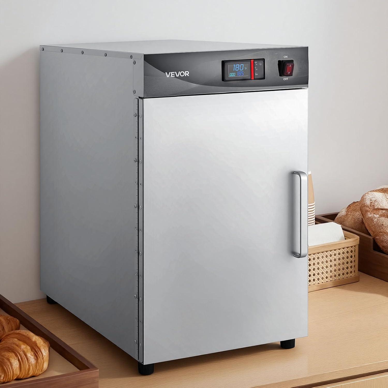 image:imageVEVOR Electric Hot Box Food Warmer 5Tier Commercial Warming Cabinet with Water Tray SingleDoor and Adjustable Shelves Stainless Steel Food Warmer Cabinet for Restaurant Kitchen Pizza Chicken5 Tier