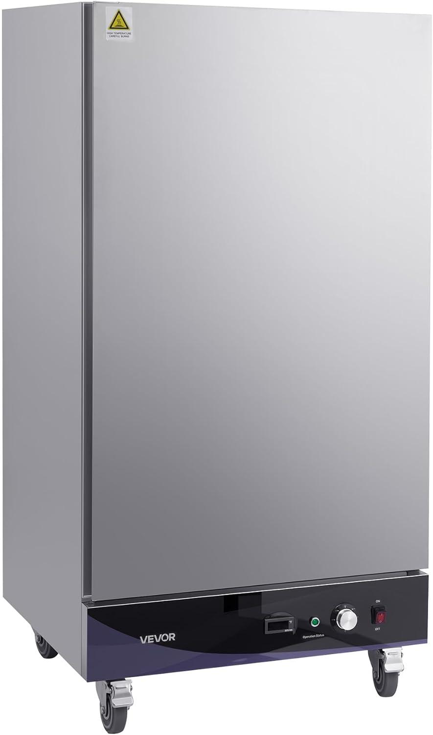 image:imageVEVOR Electric Hot Box Food Warmer 5Tier Commercial Warming Cabinet with Water Tray SingleDoor and Adjustable Shelves Stainless Steel Food Warmer Cabinet for Restaurant Kitchen Pizza Chicken8 Tier