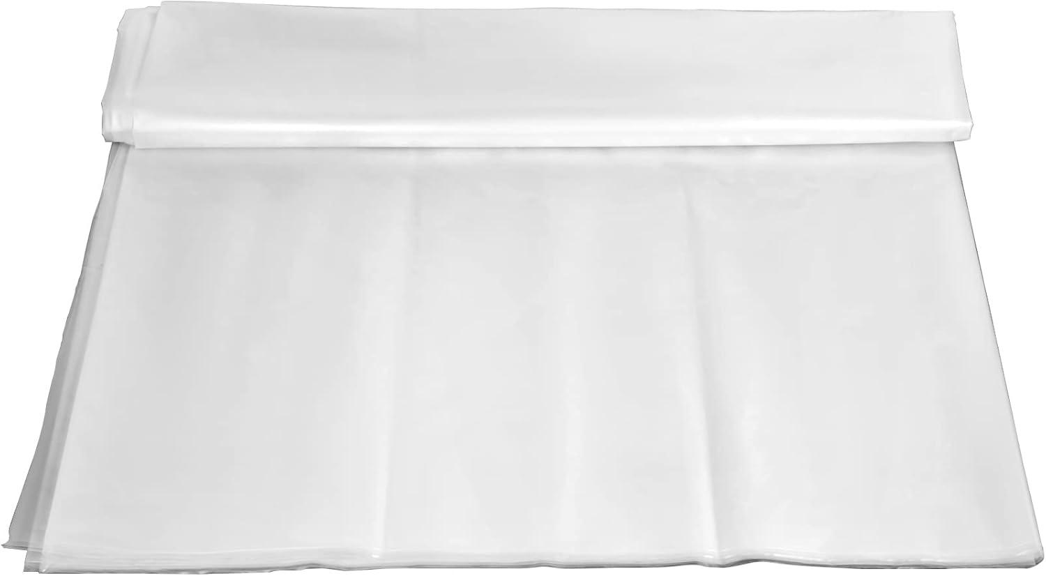 image:imageVEVOR Greenhouse Plastic Sheeting 8 x 25 ft 6 Mil Thickness UV Resistant Clear Polyethylene Film Hoop Green House Cover for Farms Agriculture Garden8 x 25 ft