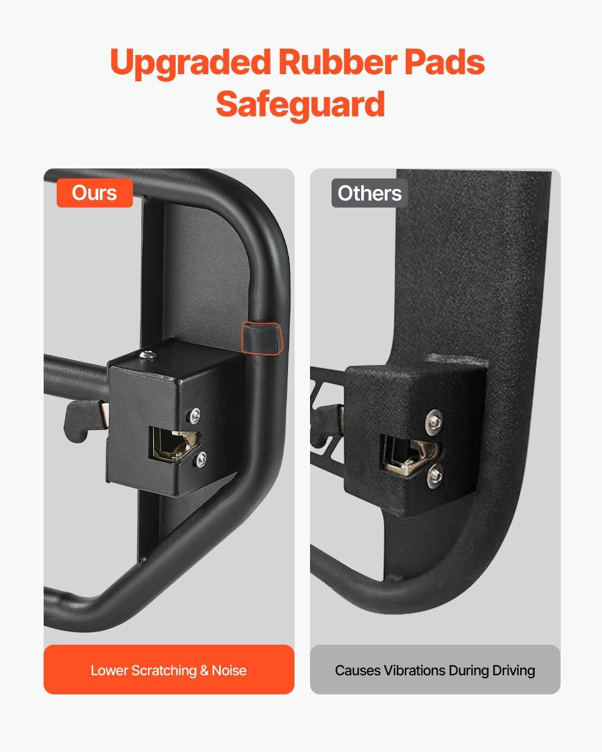 image:imageVEVOR Jeep Tube Doors 4Door Hunting Style Jeep Tubular Door with HeavyDuty Hinges amp OE Latch Jeep Doors with Rubber Pads Fit for 20182026 Jeep Wrangler JL amp 20202026 Jeep Gladiator JTJK