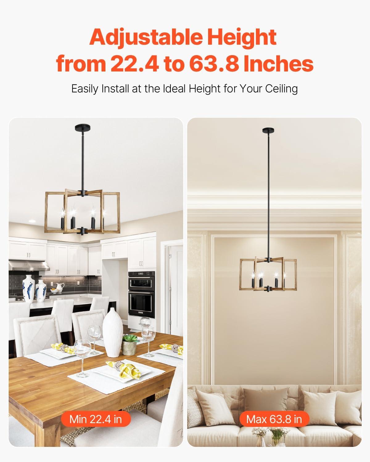 image:imageVEVOR Landscape Lighting 6W Low Voltage LED Landscape Lights IP66 Waterproof Landscape Spotlights Yard Lawn Garden Pathway Outdoor Lights 12V 24V 450LM Warm White 3000K 12 Pack with ConnectorsIndoorLantern Chandelier