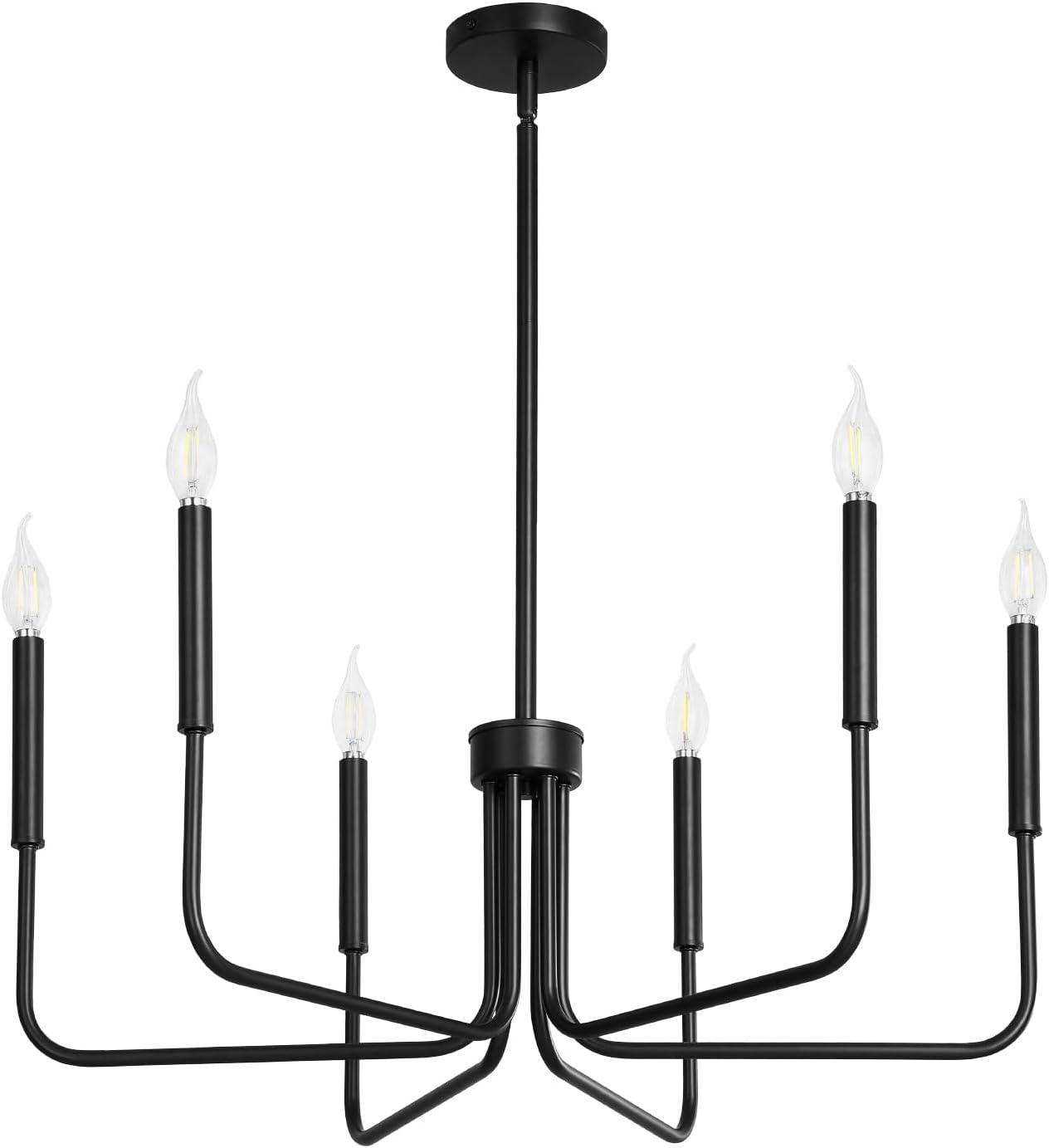 image:imageVEVOR Landscape Lighting 6W Low Voltage LED Landscape Lights IP66 Waterproof Landscape Spotlights Yard Lawn Garden Pathway Outdoor Lights 12V 24V 450LM Warm White 3000K 12 Pack with ConnectorsIndoorClaw Chandelier