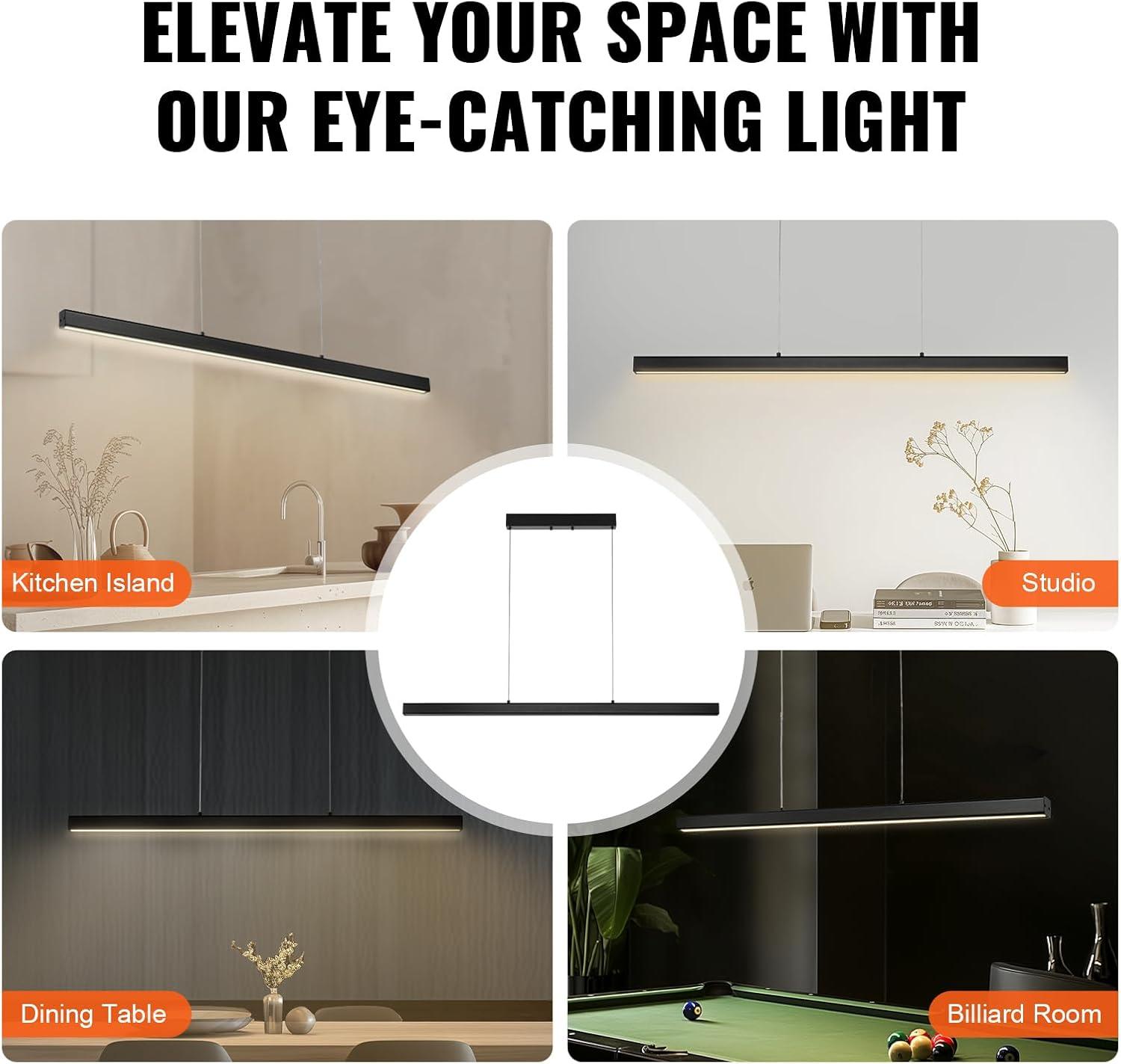 image:imageVEVOR Landscape Lighting 6W Low Voltage LED Landscape Lights IP66 Waterproof Landscape Spotlights Yard Lawn Garden Pathway Outdoor Lights 12V 24V 450LM Warm White 3000K 12 Pack with ConnectorsIndoorDimmable Linear Pendant Light