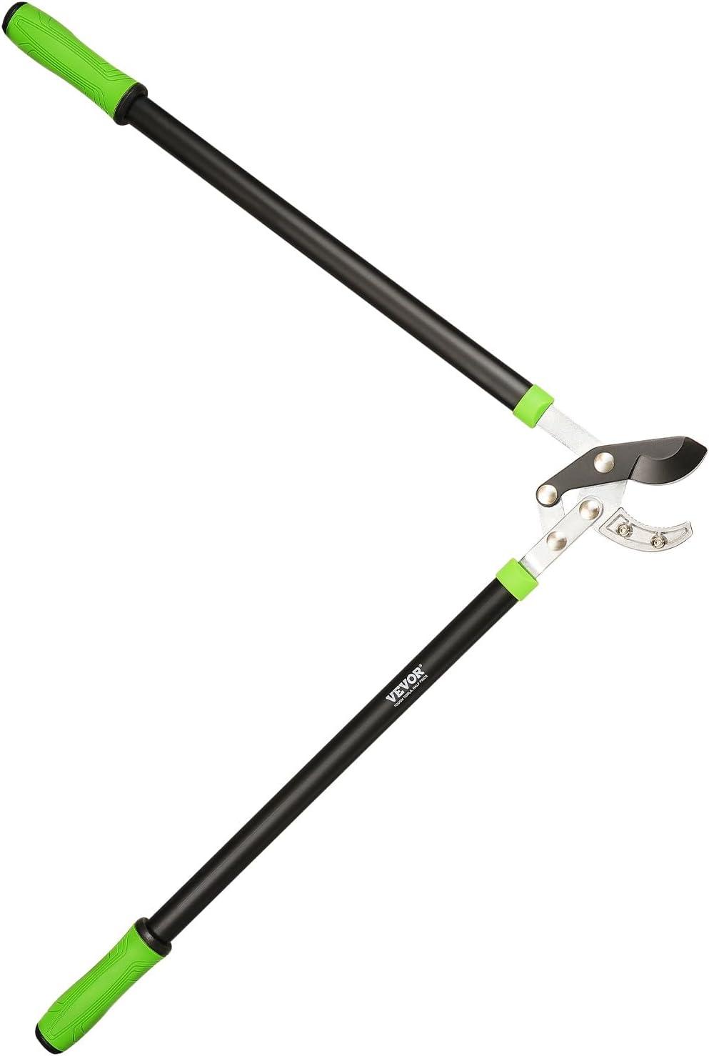image:imageVEVOR Loppers for Tree Trimming 32 inch Garden Anvil Trimmer with Compound Action Sharp Steel Blade Heavy Duty Tree Branch Cutter Up to 2 inch Dia Cut Capacity Ergonomically Designed Handles