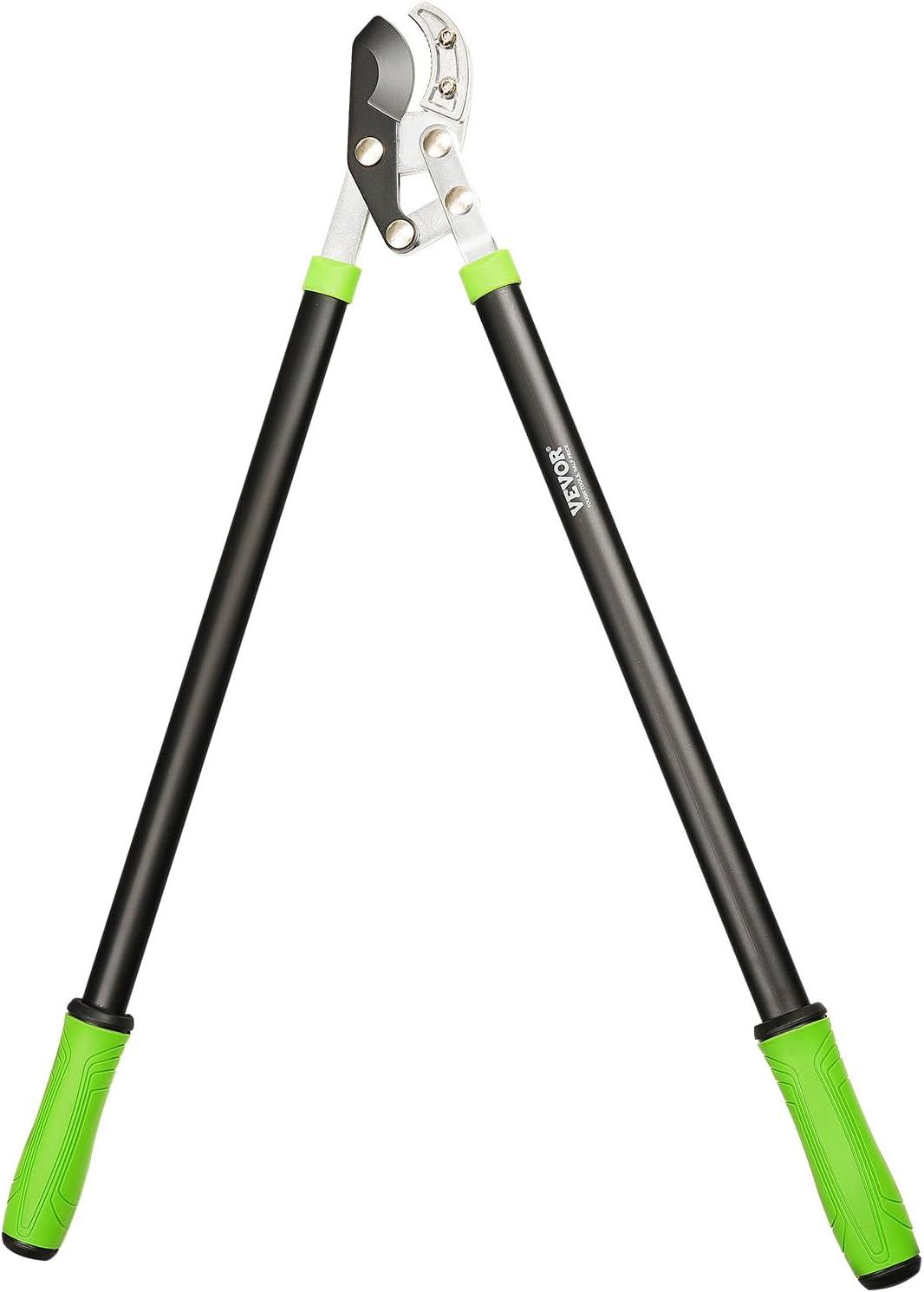 image:imageVEVOR Loppers for Tree Trimming 32 inch Garden Anvil Trimmer with Compound Action Sharp Steel Blade Heavy Duty Tree Branch Cutter Up to 2 inch Dia Cut Capacity Ergonomically Designed Handles