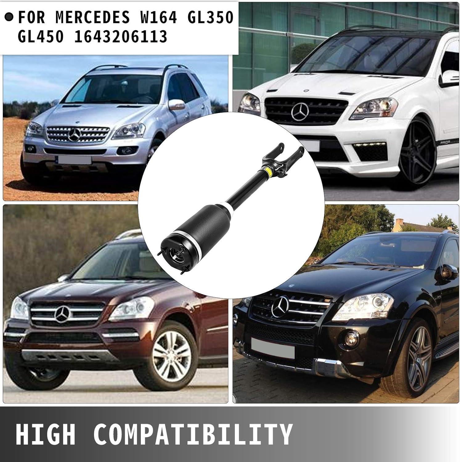 image:imageVevor Front Air Suspension Spring Shock Strut Air Strut Suspension Front Air Shock Absorber for Mercedes Benz W164 GL350 GL450 1643206113 for Mercedes Benz W164 Automotive