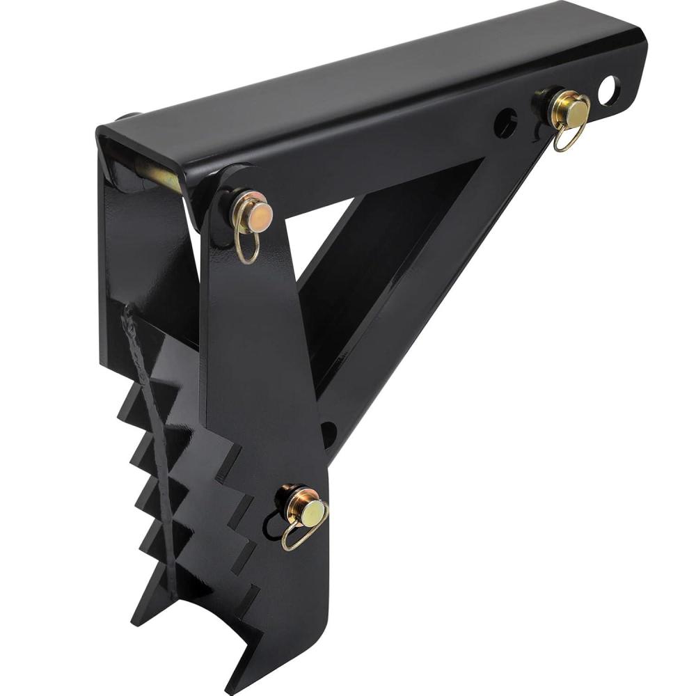image:image18 inch Backhoe Excavator Thumb Attachments Weld On Adjustable Boom Tractor Excavator 12Inch Teeth Thick Steel Plate Assembly 12MM BoltOn Design18inch
