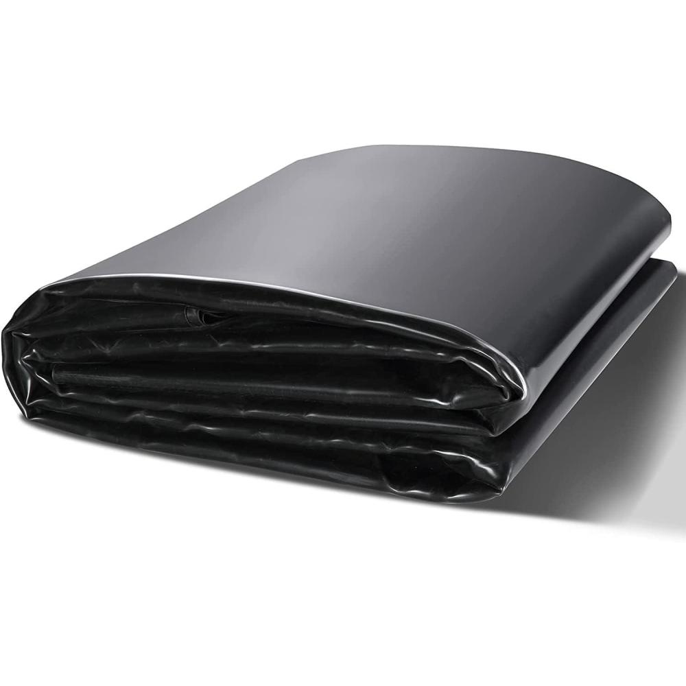 image:imageVEVOR 10 x 13 ft Pond Liner 20 Mil Thickness Pliable amp Durable LLDPE Material Easy Cutting Underlayment for Fish or KoiWaterfall Fountains Water Gardens Black20 x 25 ft
